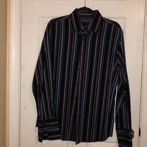 Men’s long sleeve shirt. French cuff. Size L